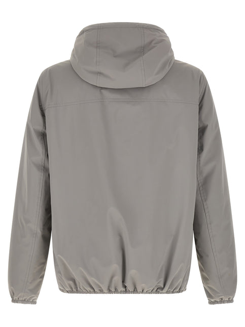 Brunello Cucinelli Gray Polyamide Shell Jacket