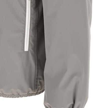 Brunello Cucinelli Gray Polyamide Shell Jacket
