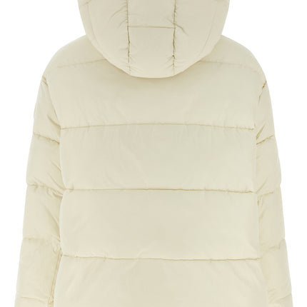 PINKO Beige Polyamide Full-Length Jacket PINKO
