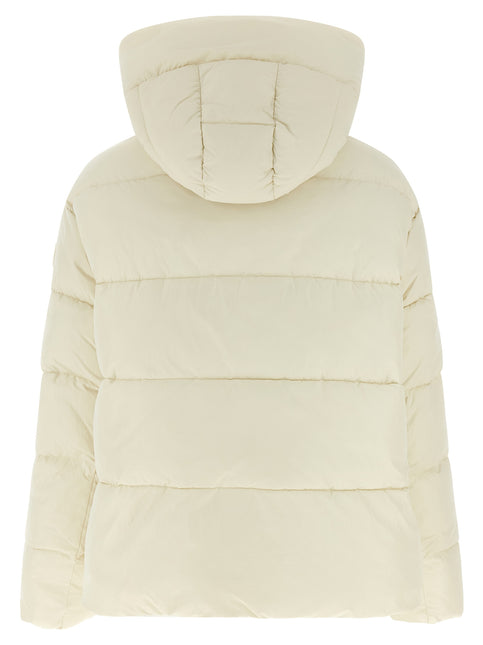 PINKO Beige Polyamide Full-Length Jacket PINKO
