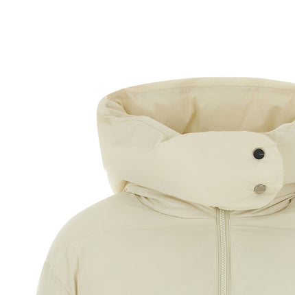 PINKO Beige Polyamide Full-Length Jacket PINKO