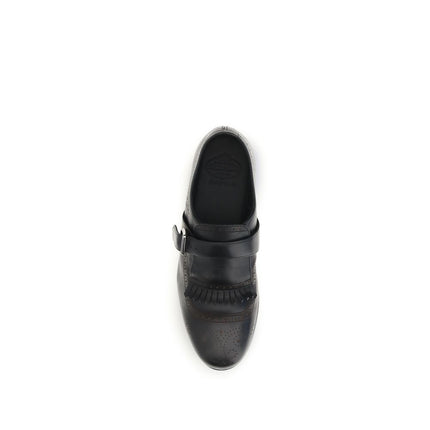 Church's Black Calf Leather Bos Taurus Slip-On Loafers
