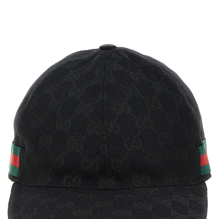 Gucci Black Polyester Cap (Baseball Hat)