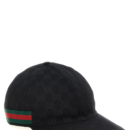 Gucci Black Polyester Cap (Baseball Hat)