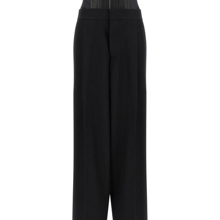 Dsquared² Black Wool Dress Pants