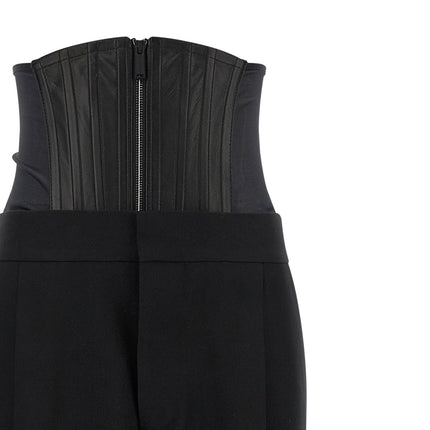 Dsquared² Black Wool Dress Pants