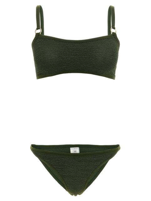 Hunza G Bicolor Polyamide Bikini Hunza G