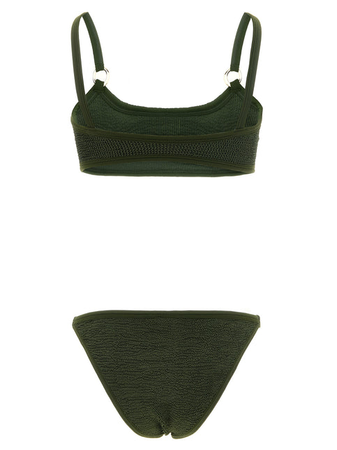 Hunza G Bicolor Polyamide Bikini Hunza G