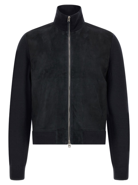 Tom Ford Blue Wool Cardigan