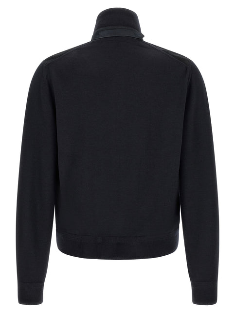 Tom Ford Blue Wool Cardigan Tom Ford
