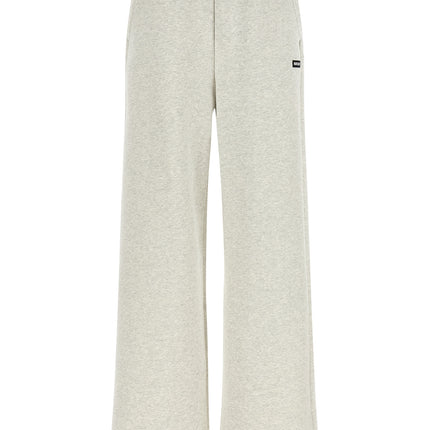 ROTATE BIRGER CHRISTENSEN White Organic Cotton Casual Pants ROTATE BIRGER CHRISTENSEN