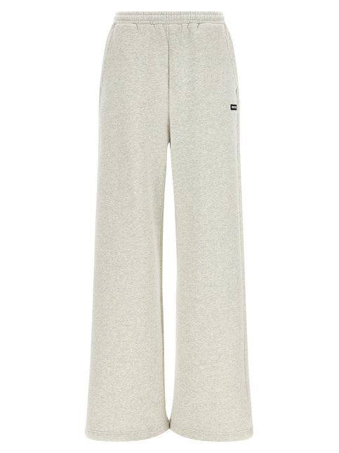 ROTATE BIRGER CHRISTENSEN White Organic Cotton Casual Pants ROTATE BIRGER CHRISTENSEN