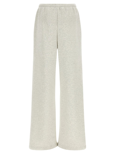 ROTATE BIRGER CHRISTENSEN White Organic Cotton Casual Pants ROTATE BIRGER CHRISTENSEN