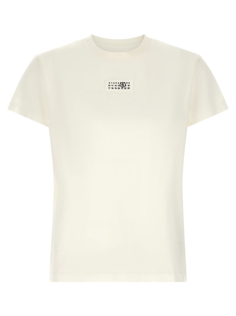 MM6 Maison Margiela White Cotton T-Shirt