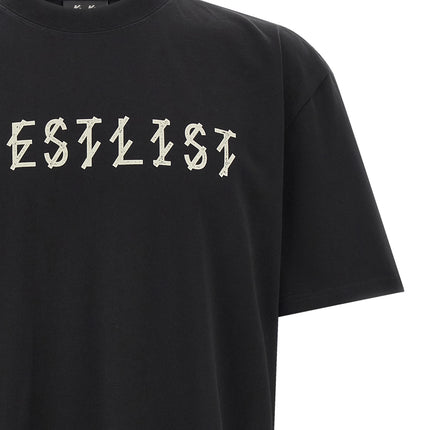 44 Label Group Black Cotton T-Shirt 44 Label Group