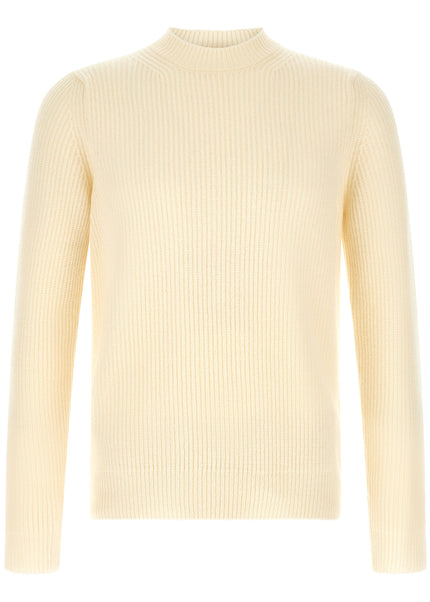 ZANONE White Virgin Wool Cardigan ZANONE