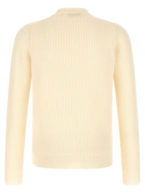 ZANONE White Virgin Wool Cardigan ZANONE
