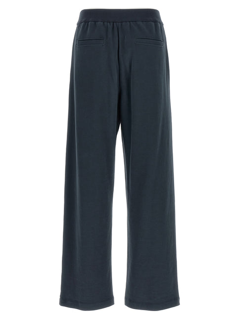 Brunello Cucinelli Blue Cotton Joggers (Workout Pants) Brunello Cucinelli
