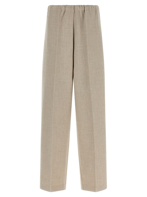 Fabiana Filippi Beige Polyester Casual Pants Fabiana Filippi