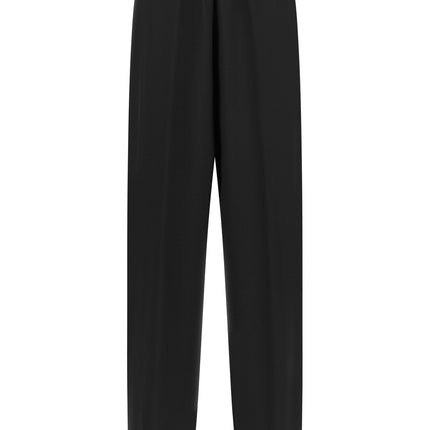 Fabiana Filippi Black Virgin Wool Casual Pants