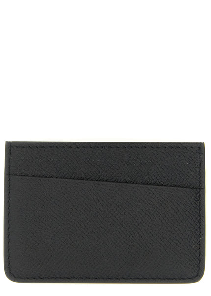 Maison Margiela Black Calfskin Cardholder Maison Margiela