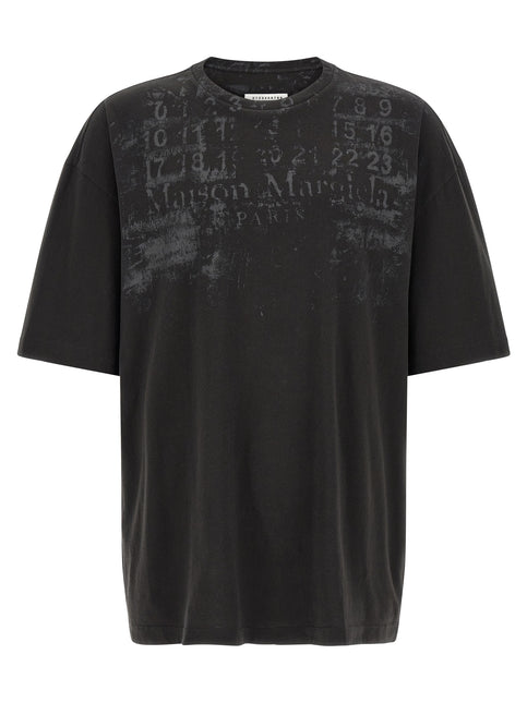 Maison Margiela Black Cotton Long Sleeve T-Shirt Maison Margiela