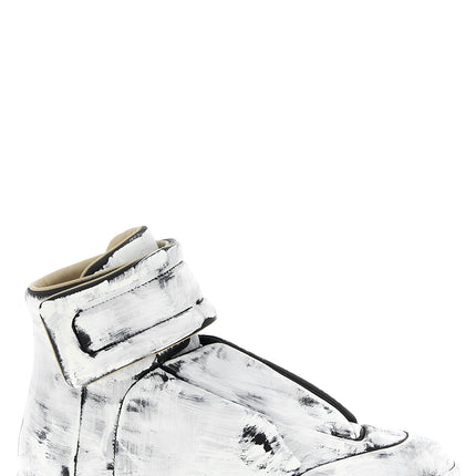 Maison Margiela Bicolor Calfskin Athletic Sneakers Maison Margiela