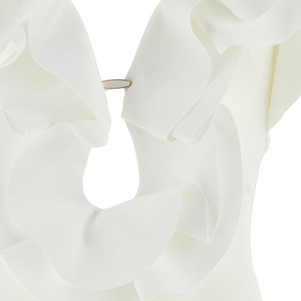 Zimmermann White Polyamide One-Piece Swimsuit Zimmermann