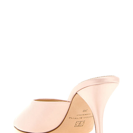 Magda Butrym Multicolor Viscose Stiletto Heel Sandals