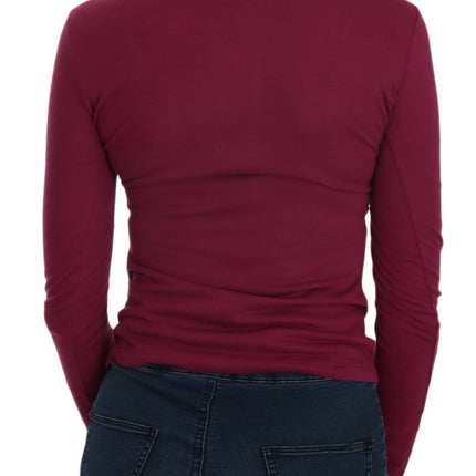 Exte Crystal Embellished Long Sleeve Casual Top