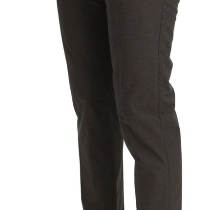 Dolce & Gabbana Brown Casual Mens Trouser 100% Cotton Pants