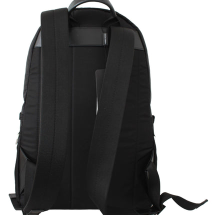 Dolce & Gabbana Black Golden Pig of the Year School Backpack