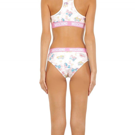 Moschino White Two-Piece Sleepwear My Little Pony Bikini