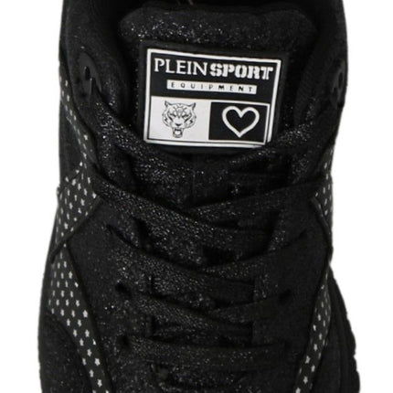 Philipp Plein Black Running Jasmines Sneakers Shoes