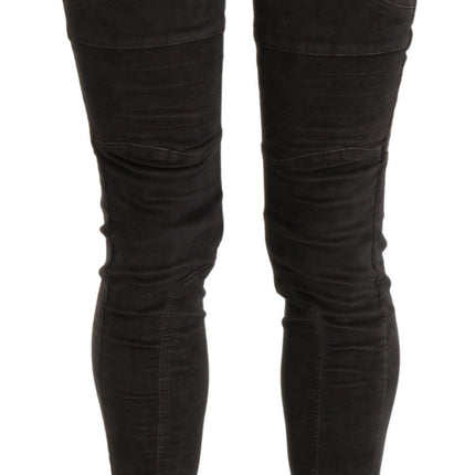 Ermanno Scervino Brown Velvet Capri Cropped Cotton Pants