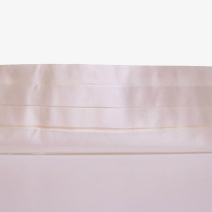 Dolce & Gabbana White Waist Tuxedo Smoking Belt Cummerbund
