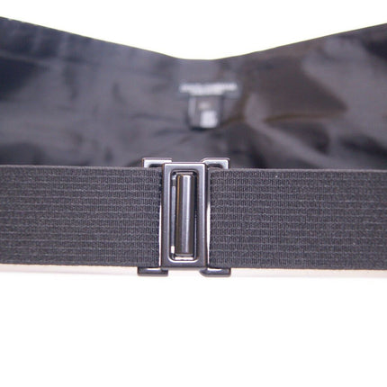 Dolce & Gabbana Black Waist Smoking Tuxedo Cummerbund Belt