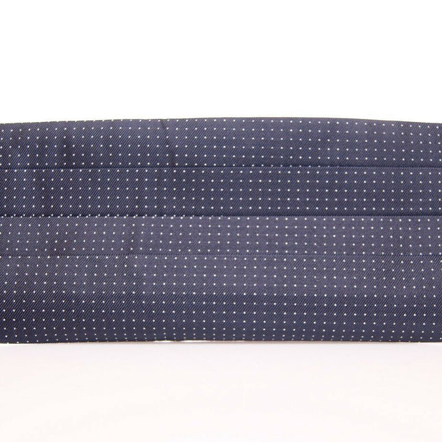 Dolce & Gabbana Blue Waist Smoking Tuxedo Cummerbund Belt