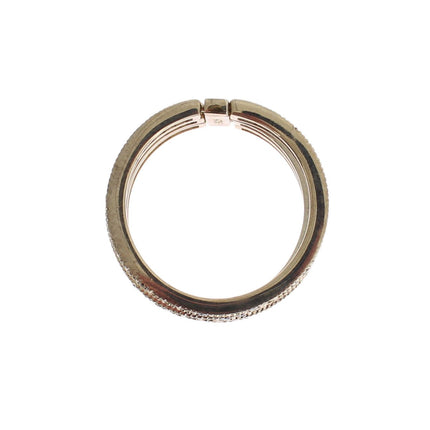 Nialaya Black CZ 925 Sterling Silver Womens Ring