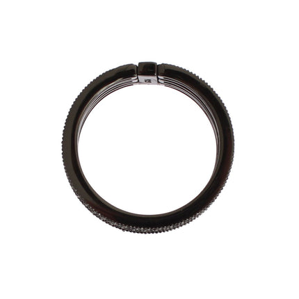Nialaya Black CZ 925 Sterling Silver Womens