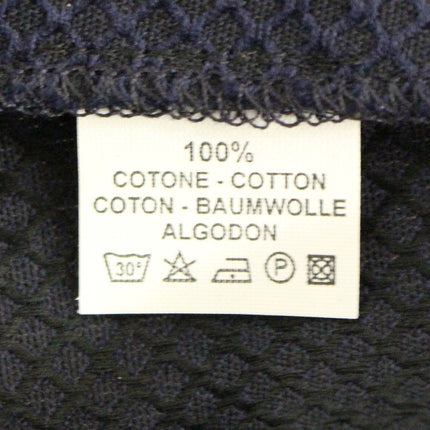 Andrea Incontri Blue Cropped Cotton Pants