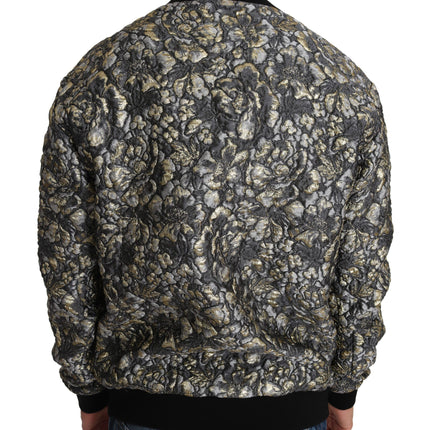 Dolce & Gabbana Multicolor SAMBA Jacquard Palmtree Pullover Sweater