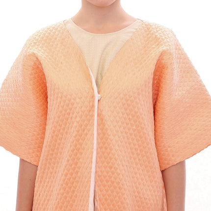 Andrea Incontri Pink Short Sleeves Jacket Coat