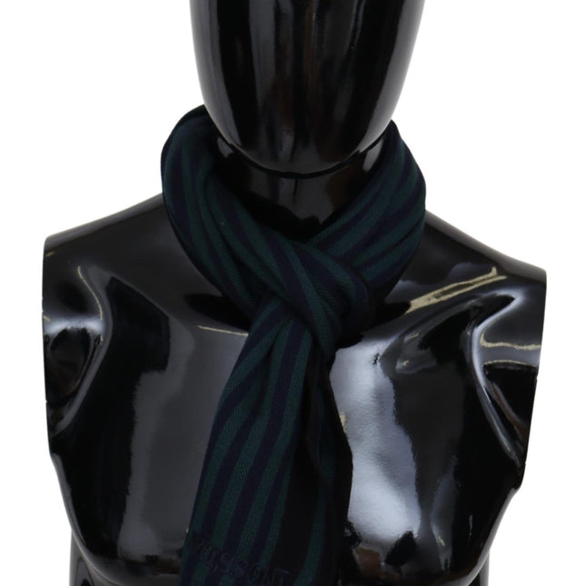 Missoni Multicolor Striped Wool Unisex Neck Wrap Shawl