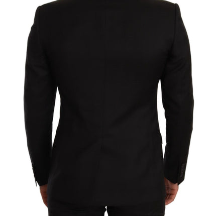 Dolce & Gabbana Black Check MARTINI SLIM FIT 2 Piece Suit