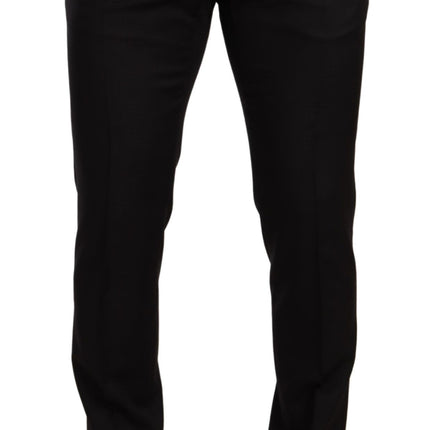 Dolce & Gabbana Black Check MARTINI SLIM FIT 2 Piece Suit