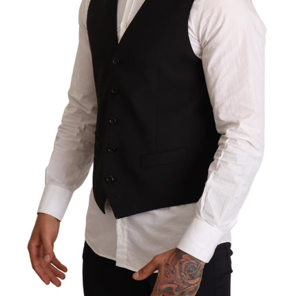 Dolce & Gabbana Black Formal dress Vest