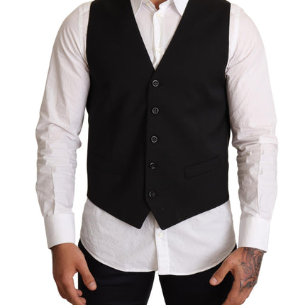Dolce & Gabbana Black Formal dress Vest