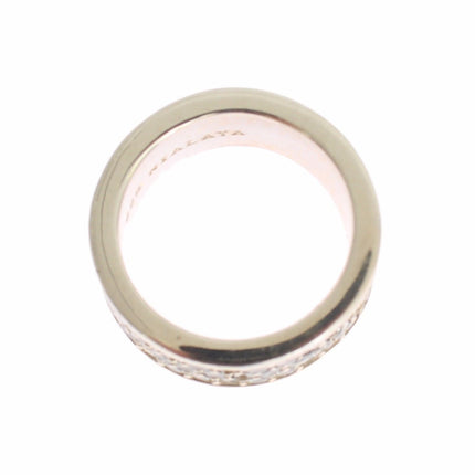 Nialaya Silver Womens CZ 925 Sterling Ring