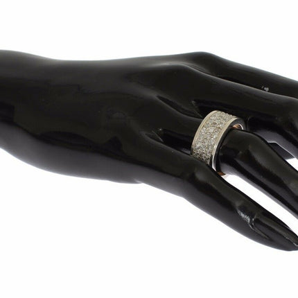 Nialaya Silver Womens CZ 925 Sterling Ring